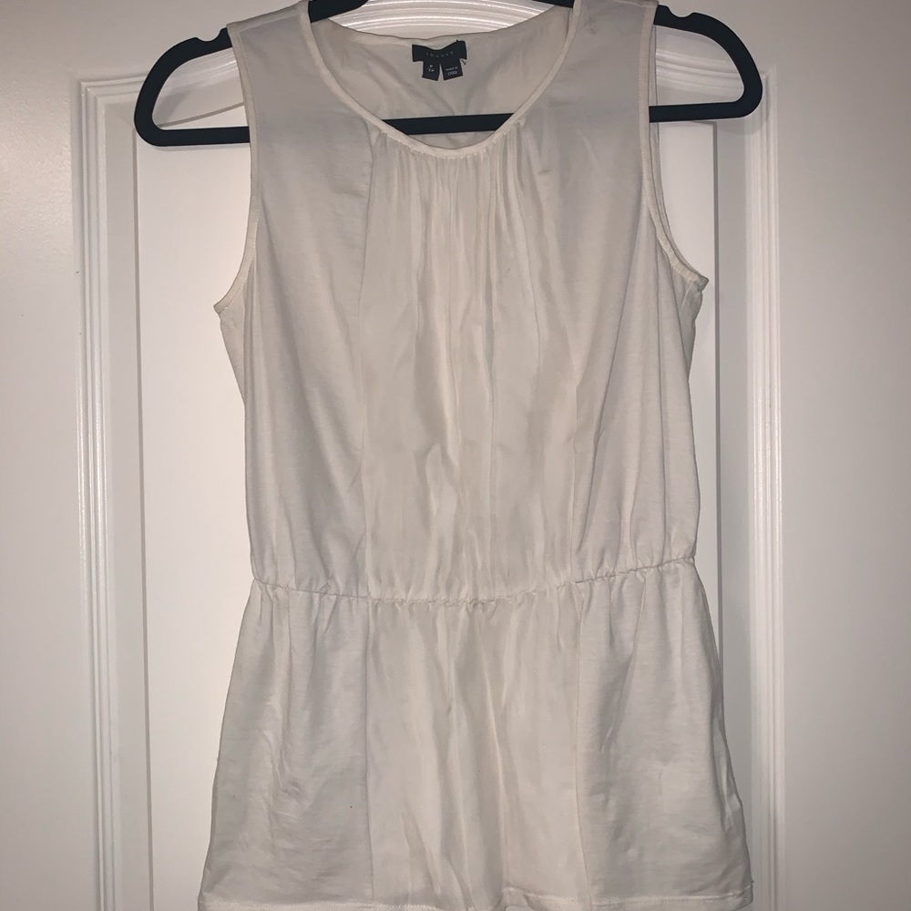 Theory white blouse - Picture 4 of 5